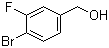 4-Bromo-3-fluorobenzyl alcohol molecular structure (CAS 222978-01-0)
