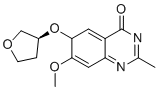 7-methoxy-2-methyl-6-[(3S)-oxolan-3-yl]oxy-6H-quinazolin-4-one molecular structure (CAS 2230840-12-5)