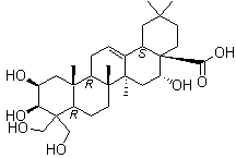 桔梗皂苷元分子结构 (CAS 22327-82-8)