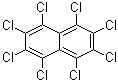 structure of CAS# 2234-13-1, Octachloronaphthalene;Perchloronaphthalene; 1,2,3,4,5,6,7,8-Octachloronaphthalene