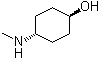 trans-4-(Methylamino)cyclohexan-1-ol molecular structure (CAS 22348-44-3)