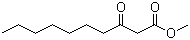 Methyl 3-oxodecanoate molecular structure (CAS 22348-96-5)
