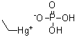 structure of CAS# 2235-25-8, Ethylmercuric phosphate;Ceresan NI; EMP; Ethylmercuric phosphate; Fusariol universal; Granosan M; Lignasan; Ruberon granule