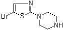 1-(5-Bromothiazol-2-yl)piperazine molecular structure (CAS 223514-48-5)