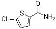 structure of CAS# 22353-82-8, 5-Chloro-2-thiophenecarboxamide;2-Chloro-5-(carboxamido)thiophene