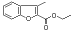 结构式 CAS# 22367-82-4, 3-甲基苯并呋喃-2-羧酸乙酯