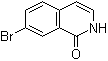 7-Bromo-1(2H)-isoquinolinone molecular structure (CAS 223671-15-6)
