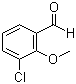 3-Chloro-2-methoxybenzaldehyde molecular structure (CAS 223778-54-9)