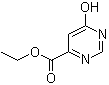 结构式 CAS# 223788-14-5, 6-羟基嘧啶-4-羧酸乙酯