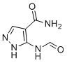structure of CAS# 22407-20-1, Allopurinol EP Impurity B;5-Formylamino-1H-pyrazole-4-carboxamide