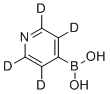 (Pyridine-d4)-4-boronic acid molecular structure (CAS 2241875-63-6)