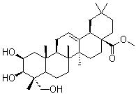 Bayogenin methyl ester molecular structure (CAS 22425-81-6)