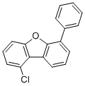 1-Chloro-6-phenyldibenzofuran molecular structure (CAS 2244249-07-6)