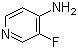 结构式 CAS# 2247-88-3, 4-氨基-3-氟吡啶; 3-氟-4-氨基吡啶