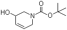1-Boc-3-hydroxy-1,2,3,6-tetrahydropyridine molecular structure (CAS 224779-27-5)