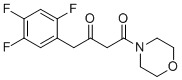 1-Morpholino-4-(2,4,5-trifluorophenyl)-1,3-butanedione molecular structure (CAS 2248445-00-1)