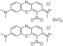 structure of CAS# 224967-52-6, Basic Green 5;Methylene Green zinc chloride double salt
