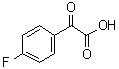 structure of CAS# 2251-76-5, 4-Fluoro-alpha-oxobenzeneacetic acid