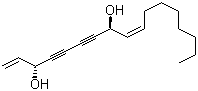 Falcarindiol molecular structure (CAS 225110-25-8)