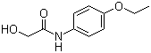 结构式 CAS# 22521-79-5, N-(4-乙氧基苯基)羟基乙酰胺