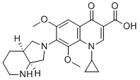 Moxifloxacin Impurity 7 Hydrochloride molecular structure (CAS 2252446-68-5)