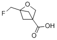 1-(Fluoromethyl)-2-oxabicyclo[2.1.1]hexane-4-carboxylic acid molecular structure (CAS 2253631-32-0)