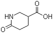 6-Oxo-3-piperidinecarboxylic acid molecular structure (CAS 22540-50-7)