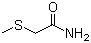 structure of CAS# 22551-24-2, 2-(Methylthio)acetamide
