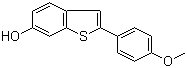 2-(4-Methoxyphenyl)benzothiophene-6-ol molecular structure (CAS 225648-21-5)