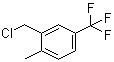 structure of CAS# 225656-63-3, 2-Methyl-5-(trifluoromethyl)benzyl chloride;2-Chloromethyl-1-methyl-4-trifluoromethylbenzene