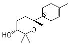 structure of CAS# 22567-36-8, Tetrahydro-2,2,6-trimethyl-6-(4-methyl-3-cyclohexen-1-yl)-2H-pyran-3-ol;Bisabolol oxide A