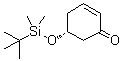 (5R)-5-[[(1,1-Dimethylethyl)dimethylsilyl]oxy]-2-cyclohexen-1-one molecular structure (CAS 225793-33-9)
