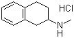 1,2,3,4-Tetrahydro-N-methyl-2-naphthalenamine hydrochloride molecular structure (CAS 22583-90-0)