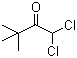 structure of CAS# 22591-21-5, 1,1-Dichloro-3,3-dimethylbutan-2-one