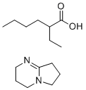 1,5-Diazabicyclo[4.3.0]non-5-ene/octanoic acid salt molecular structure (CAS 226093-04-5)