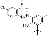 6-tert-Butyl-4-methyl-2-[(4-chloro-2-nitrophenyl)azo]phenol molecular structure (CAS 22617-04-5)