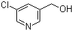 (5-Chloro-3-pyridinyl)methanol molecular structure (CAS 22620-34-4)