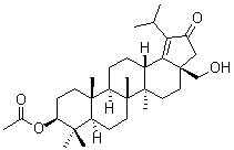 (3beta)-3-(Acetyloxy)-28-hydroxy-lup-18-en-21-one molecular structure (CAS 226384-14-1)