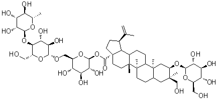 刺人参苷 S分子结构 (CAS 226572-11-8)