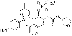 福沙那伟钙分子结构 (CAS 226700-81-8)