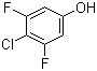 结构式 CAS# 2268-03-3, 3,5-二氟-4-氯苯酚