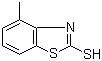 structure of CAS# 2268-77-1, 4-Methyl-2-mercaptobenzothiazole;4-Methyl-3H-1,3-benzothiazole-2-thione