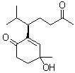 structure of CAS# 226904-40-1, 4-Hydroxy-4-methyl-2-[(1R)-1-(1-methylethyl)-4-oxopentyl]-2-cyclohexen-1-one