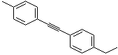 1-乙基-4-[(4-甲基苯基)乙炔基]苯分子结构 (CAS 22692-80-4)
