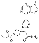 结构式 CAS# 2271228-51-2, 乙酰胺巴瑞克替尼杂质