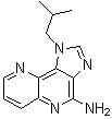 1-(2-Methylpropyl)-1H-imidazo[4,5-c][1,5]naphthyridin-4-amine molecular structure (CAS 227318-71-0)