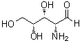 D-木糖胺分子结构 (CAS 22738-07-4)