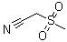 甲烷磺酰基乙腈分子结构 (CAS 2274-42-2)