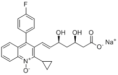 匹伐他汀杂质18钠盐分子结构 (CAS 2276678-27-2)
