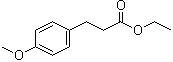 structure of CAS# 22767-72-2, 4-Methoxybenzenepropanoic acid ethyl ester;Ethyl p-methoxyhydrocinnamate; NSC 408331